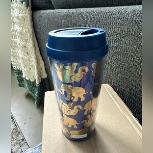 Lilly Pulitzer Tusk in Sun Travel Mug 16 oz.
